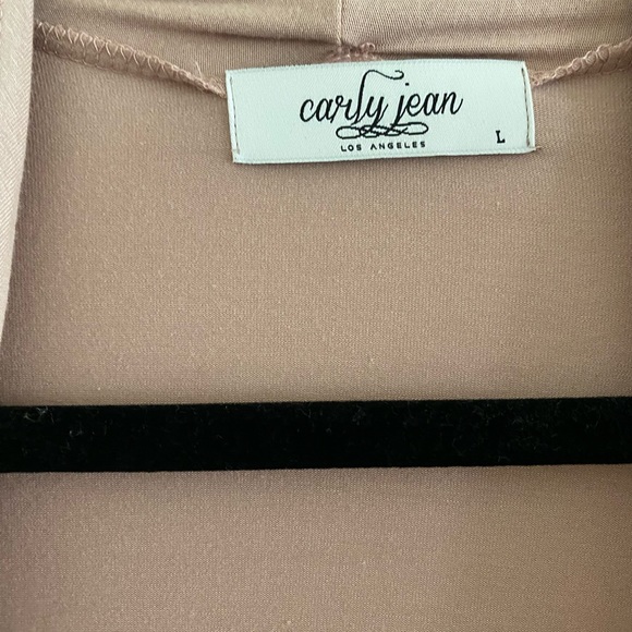 Carly Jean Los Angeles CJLA tie waist cardigan - Picture 3 of 3